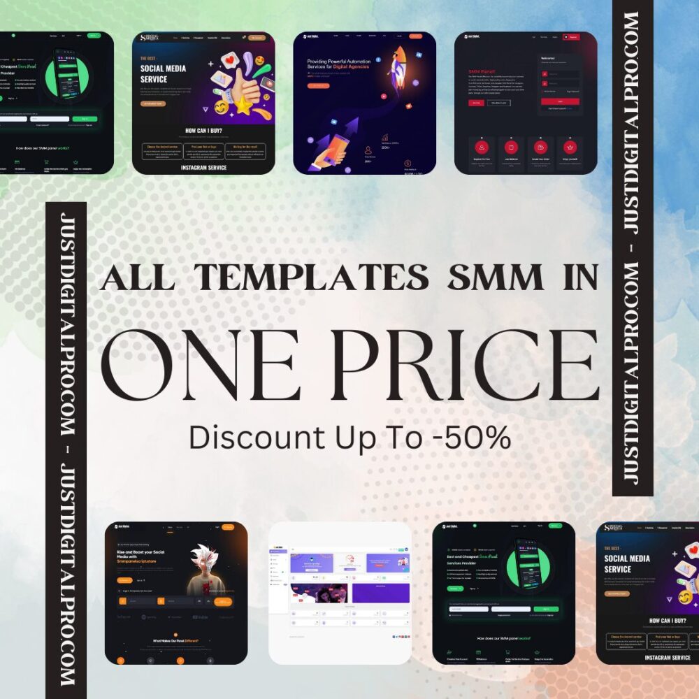All Templates SMM In One Price