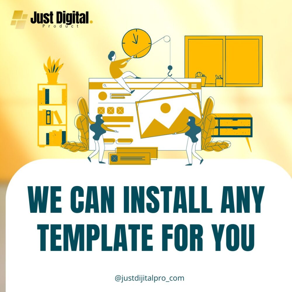 We Can Install Any Templates For You