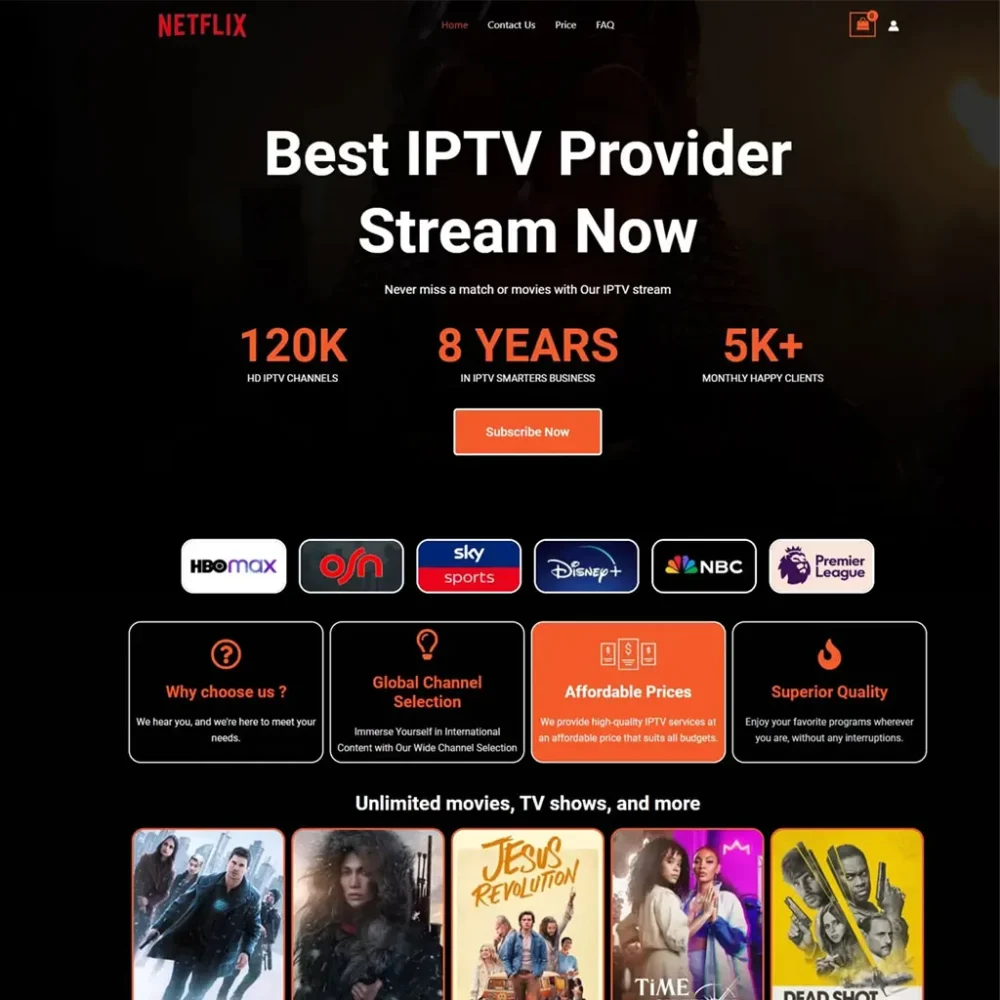 Orange Demo For Template IPTV